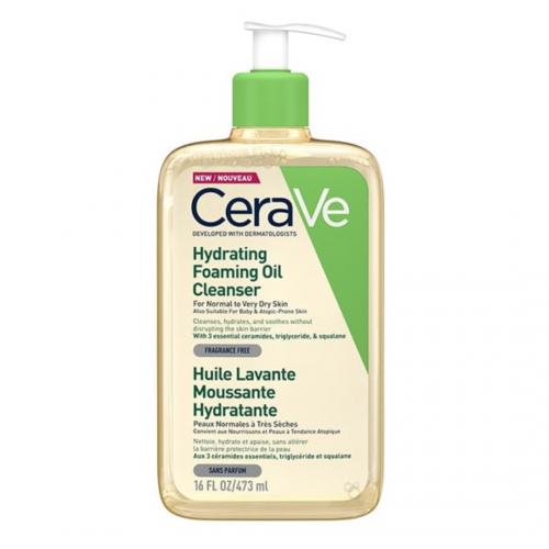 CeraVe Hydrating Foaming Oil Cleanser Καθαριστικό Προσώπου & Σώματος 473ml